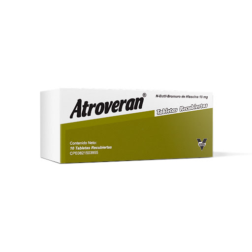 ATROVERAN HIOSCINA 10MG TAB X 10